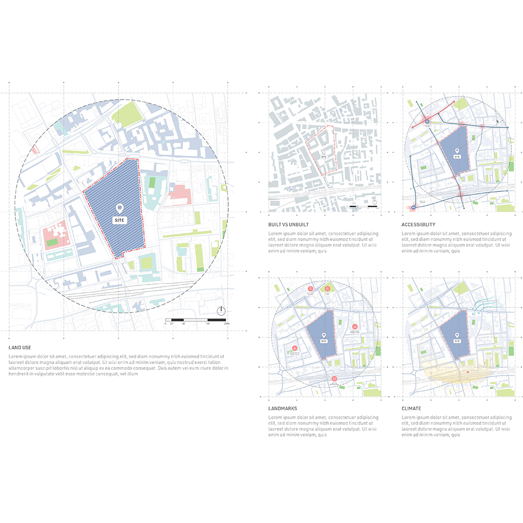 Site Analysis Composition — student output