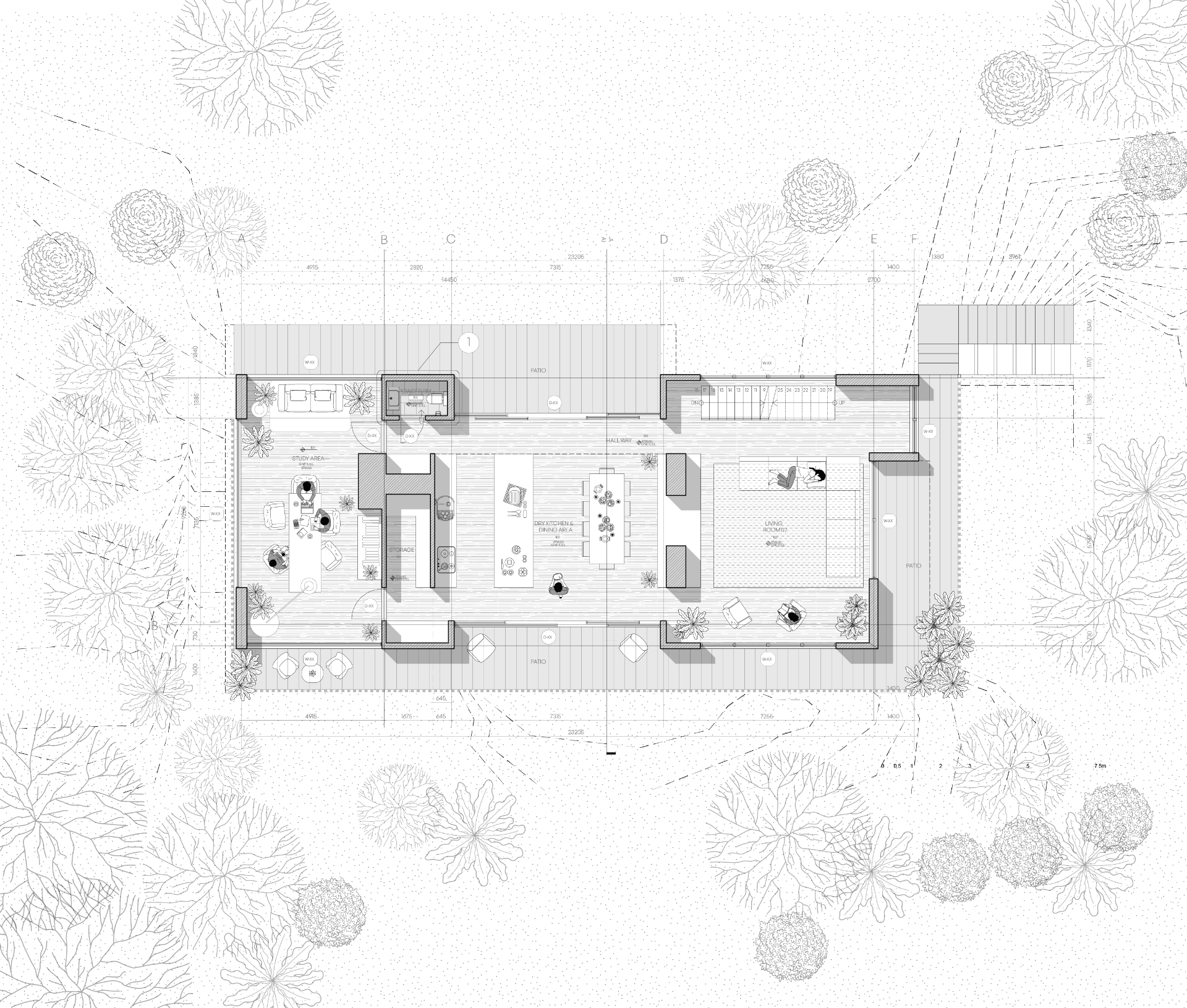 Technical Style Drawings